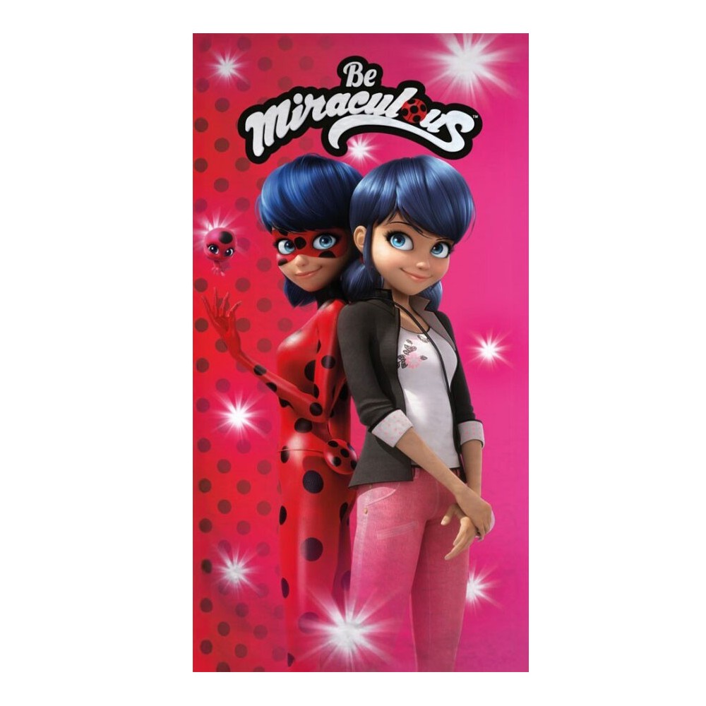 Miraculous Ladybug Secret Identity bath towel, beach towel 70x140cm (Fast Dry)