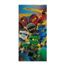 Lego Golden Weapons Ninjago bath towel, beach towel 70x140cm (Fast Dry)