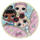 LOL Surprise shape bath towel, beach towel 130 cm (Fast Dry)