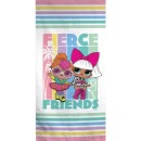 LOL Surprise Fierce bath towel, beach towel 70x140cm (Fast Dry)