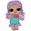 LOL Surprise shape bath towel, beach towel 140x92 cm (Fast Dry)