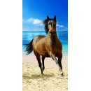 Horses bath towel, beach towel 70x140cm
