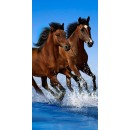 Horses bath towel, beach towel 70*140cm