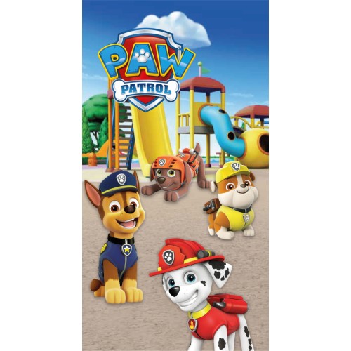 Paw Patrol  Playground Playground bath towel, beach towel 70x140cm