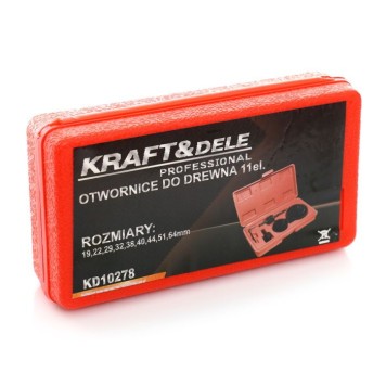 Otwornice do drewna 11 el. KD10278