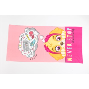 Paw Patrol bath towel, beach towel 70x140cm (Fast Dry)