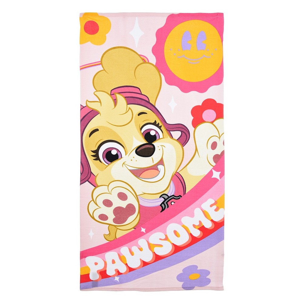 Paw Patrol bath towel, beach towel 70x140cm (Fast Dry)