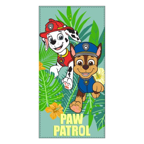 Paw Patrol Pups Rule bath towel, beach towel 70x140cm (Fast Dry)