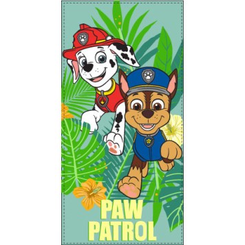Paw Patrol Pups Rule bath towel, beach towel 70x140cm (Fast Dry)
