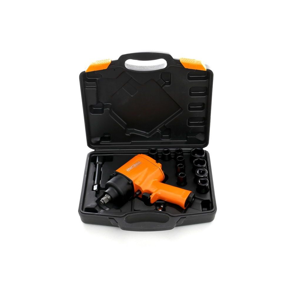 Klucz udarowy pneumatyczny 1050Nm KD1425 + nasadki