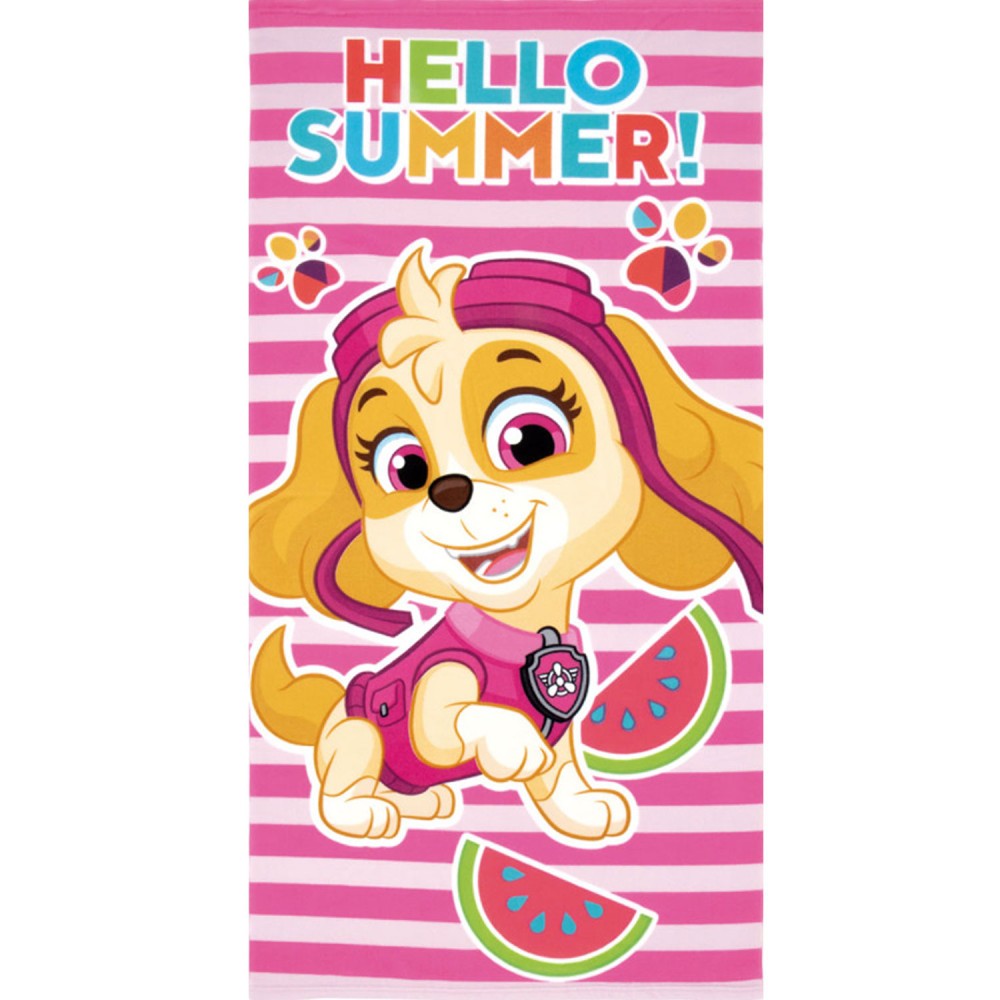 Paw Patrol Summer bath towel, beach towel 70x140cm (Fast Dry)