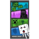 Minecraft Adventure Time bath towel, beach towel 70x140cm