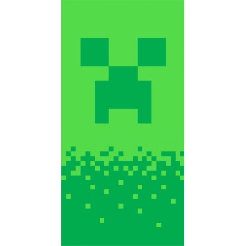 Minecraft bath towel, beach towel Digital Creeper 70*140cm