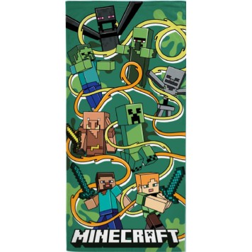 Minecraft Funtage Graphic bath towel, beach towel 70x140cm