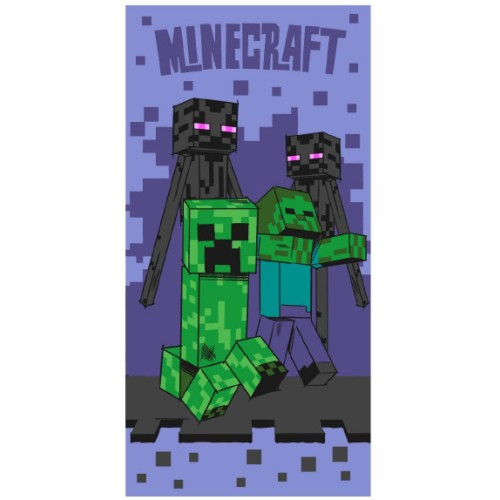 Minecraft Sketch Mobs bath towel, beach towel 70x140cm