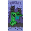 Minecraft Sketch Mobs bath towel, beach towel 70x140cm