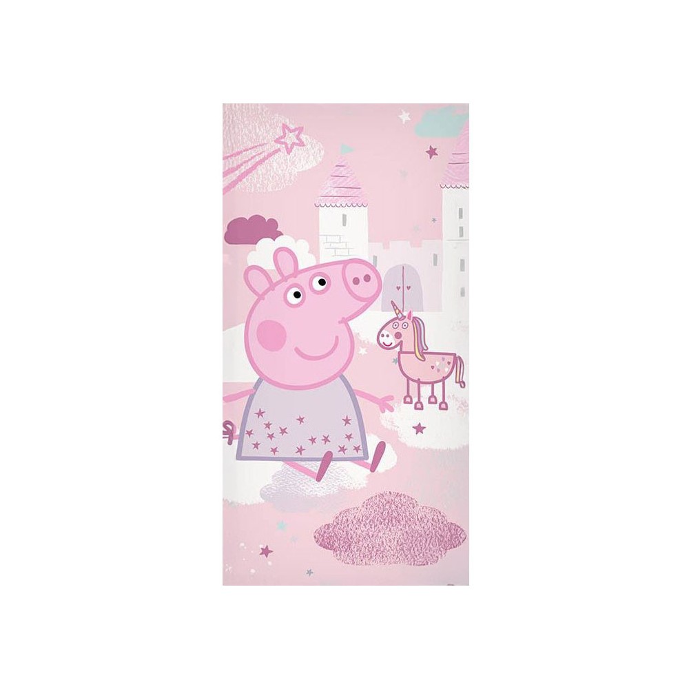 Peppa Pig Dreamland bath towel, beach towel 70x140cm
