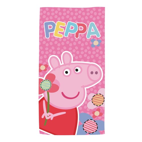 Peppa Pig Flower bath towel, beach towel 70x140cm (fast dry)