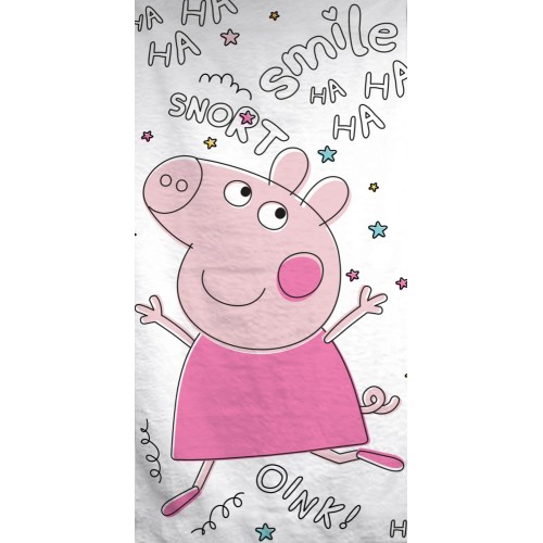 Peppa Pig Snort  bath towel, beach towel 70x140cm