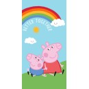 Peppa Pig Together bath towel, beach towel 70x140cm