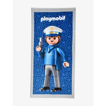 Playmobil Police bath towel, beach towel 70x140cm