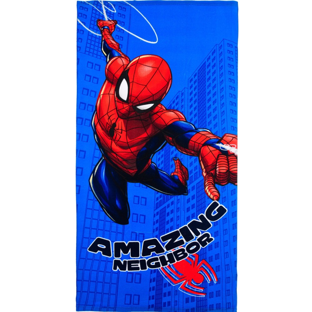 Spiderman Neighbor bath towel, beach towel 70x140cm (Fast Dry)