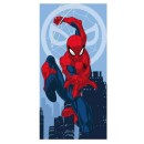 Spiderman Over the City bath towel, beach towel 70x140cm (Fast Dry)