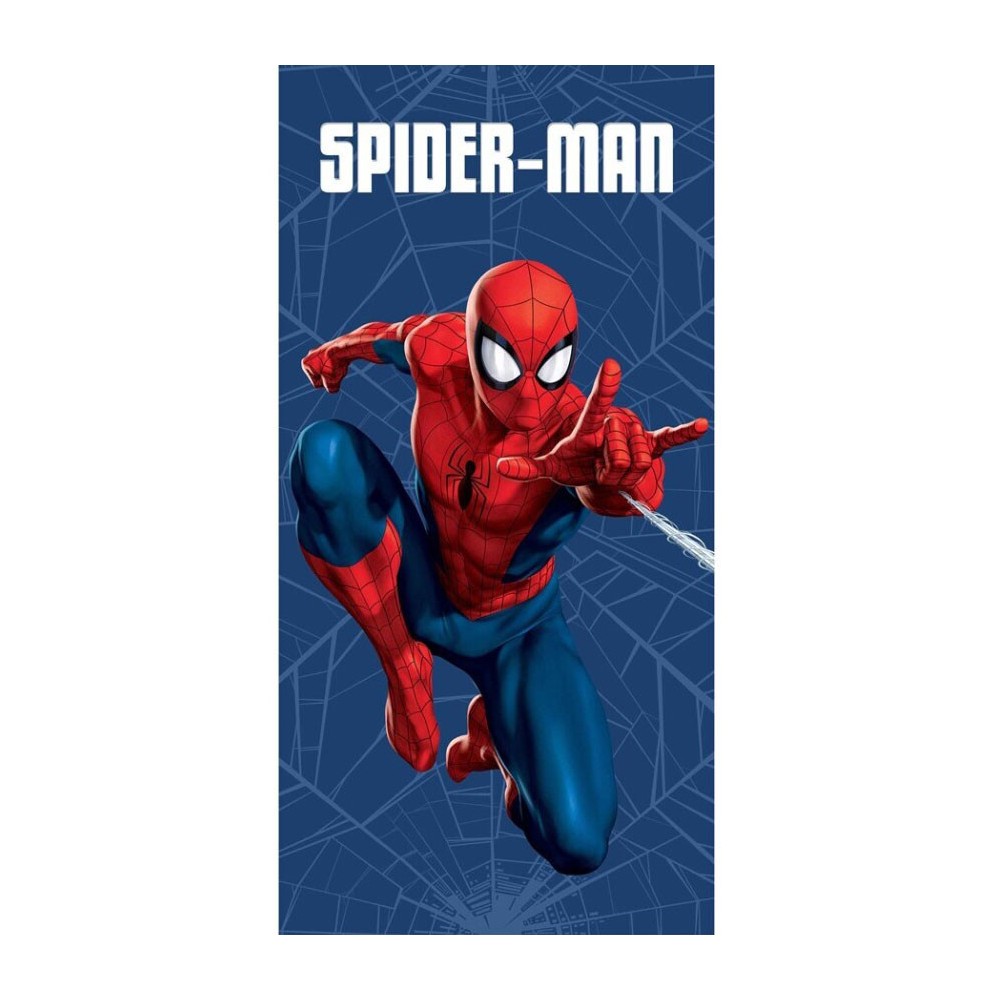 Spiderman Web bath towel, beach towel 70x140cm