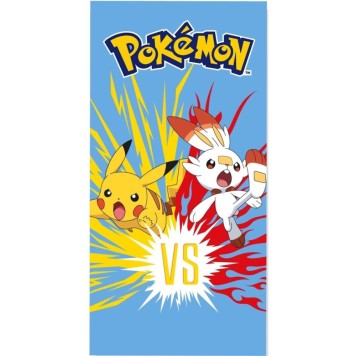 Pokémon Fight bath towel, beach towel 70x140cm (Fast Dry)