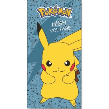 Pokémon High Voltage bath towel, beach towel 70x140cm (Fast Dry)