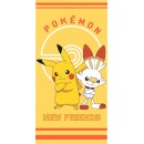 Pokémon New Friends bath towel, beach towel 70x140cm