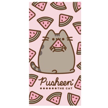 Pusheen bath towel, beach towel 70x140cm (Fast Dry)