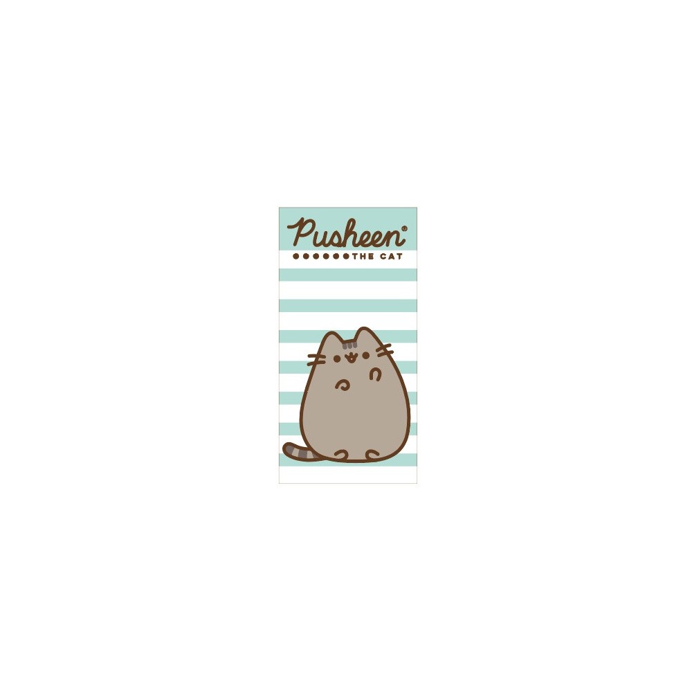 Pusheen Green bath towel, beach towel 70x140cm (Fast Dry)