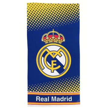 Real Madrid Crown bath towel, beach towel 70x140cm (Fast Dry)