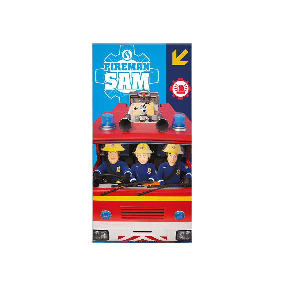 Fireman Sam Jupiter bath towel, beach towel 70x140cm