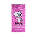 Snoopy Skate bath towel, beach towel 70x140cm
