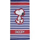 Snoopy Stripes bath towel, beach towel 70x140cm