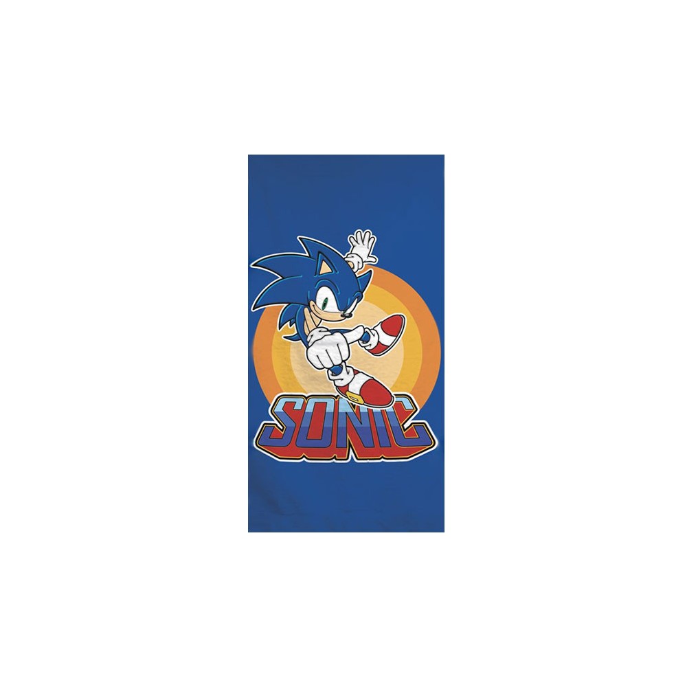 Sonic the Hedgehog Sonic the Hedgehog bath towel, beach towel 70x140cm (Fast Dry)