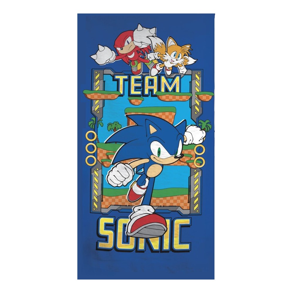 Sonic the Hedgehog Bath Towel, Beach Towel 70x140cm (Fast Dry)