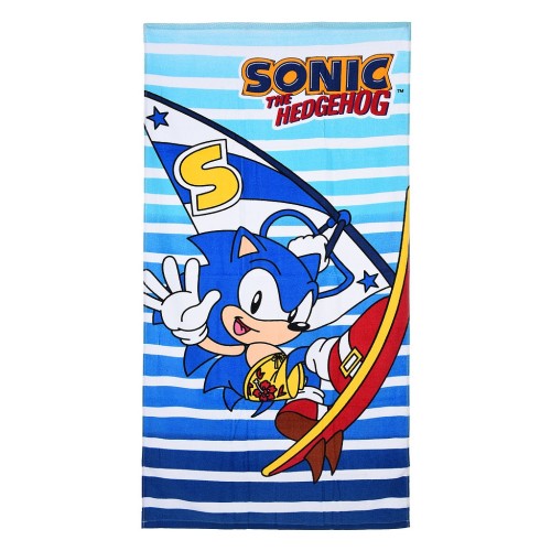 Sonic the Hedgehog Team bath towel, beach towel 70x140cm