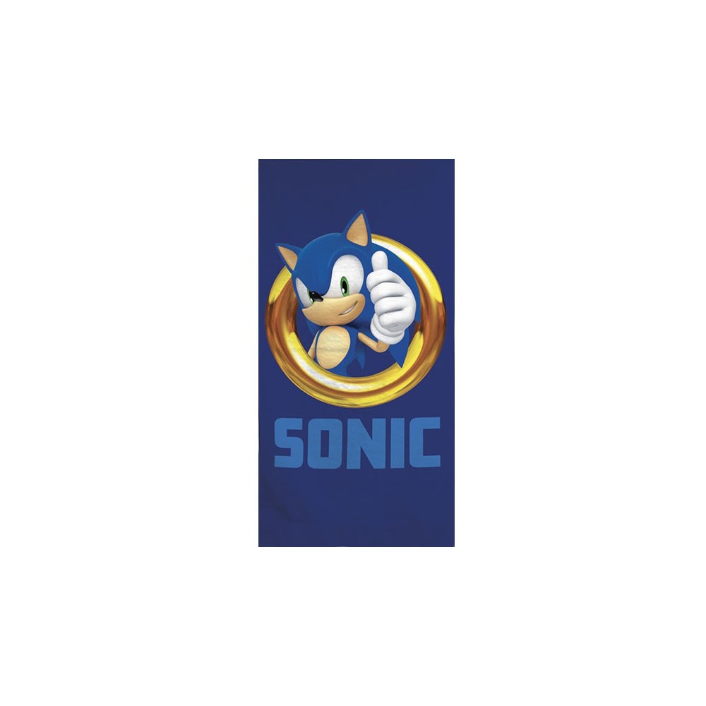 Sonic the Hedgehog Sonic the Hedgehog Thumbs Up beach towel, bath towel 70x140cm