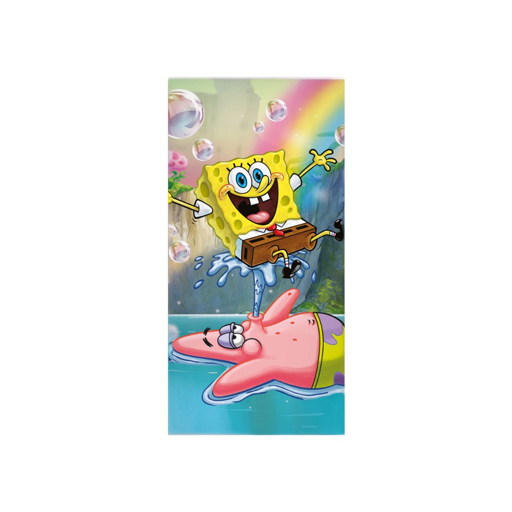 SpongeBob Paradise bath towel, beach towel 70x140cm