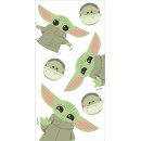 Star Wars Baby Yoda bath towel, beach towel 70x140cm