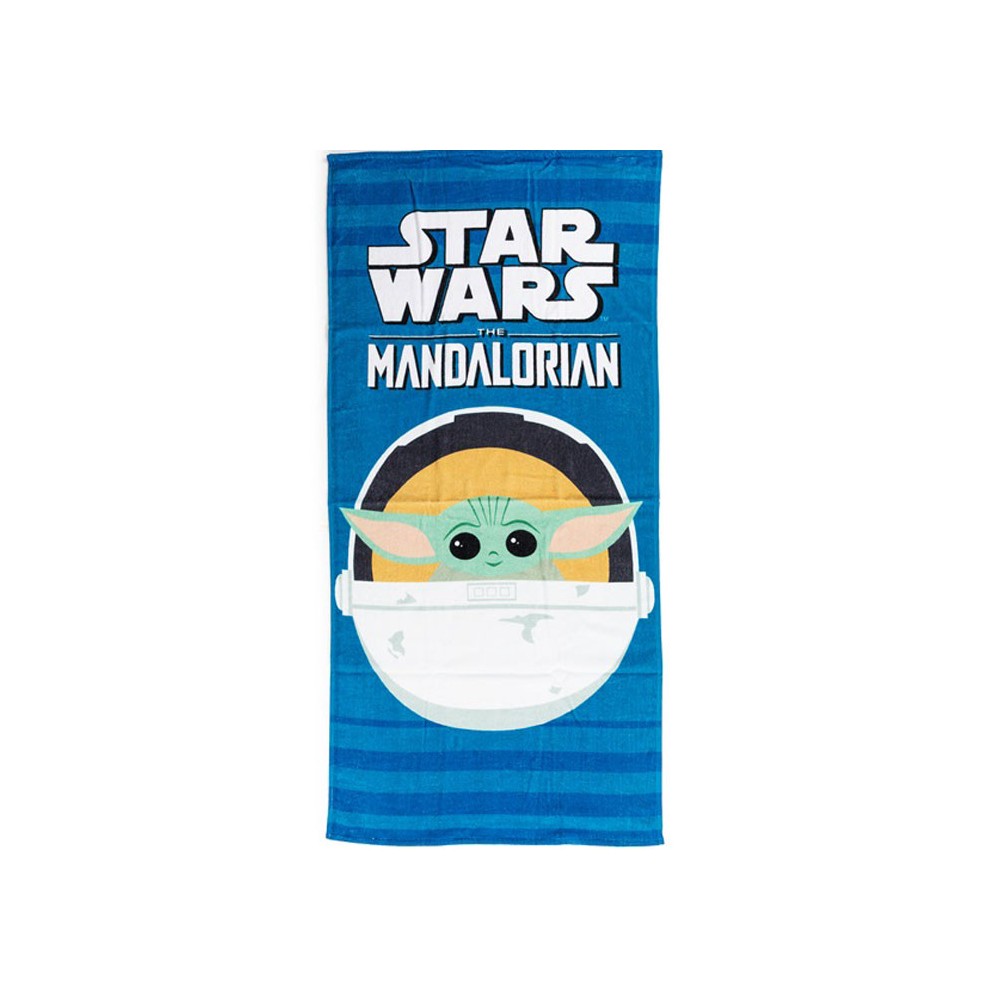 Star Wars Baby Yoda bath towel, beach towel 70x140cm