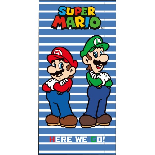 Super Mario Friends  bath towel, beach towel 70x140cm