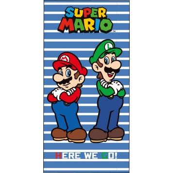 Super Mario Friends  bath towel, beach towel 70x140cm