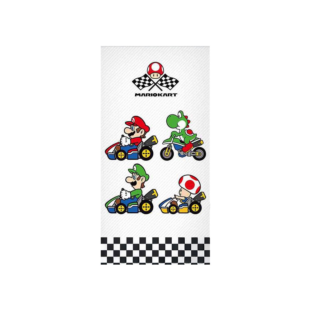 Super Mario Grand Prix bath towel, beach towel 70x140cm