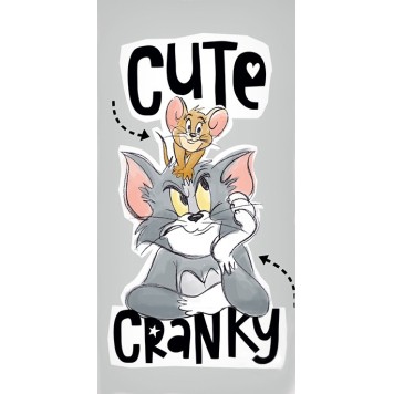 Tom and Jerry bath towel, beach towel Cute 70*140cm