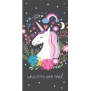 Unicorn bath towel, beach towel 70*140cm