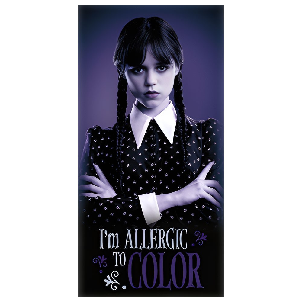 Wednesday Color bath towel, beach towel 70x140cm